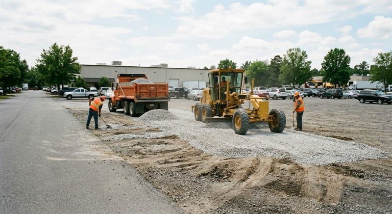 Parking Lot Leveling in Cumming, GA